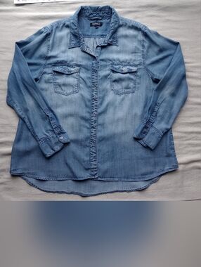 Buffalo David Bitton Alexandrina Tencel Denim Shirt XXL